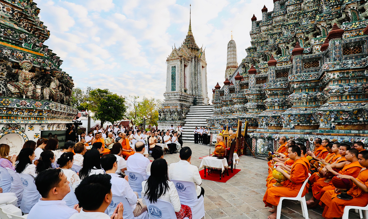ความผูกพันของไทยกรุ๊ปกับวัดอรุณราชวราราม